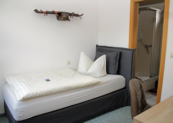 Einzelzimmer im Hotel Zur Linde Freital